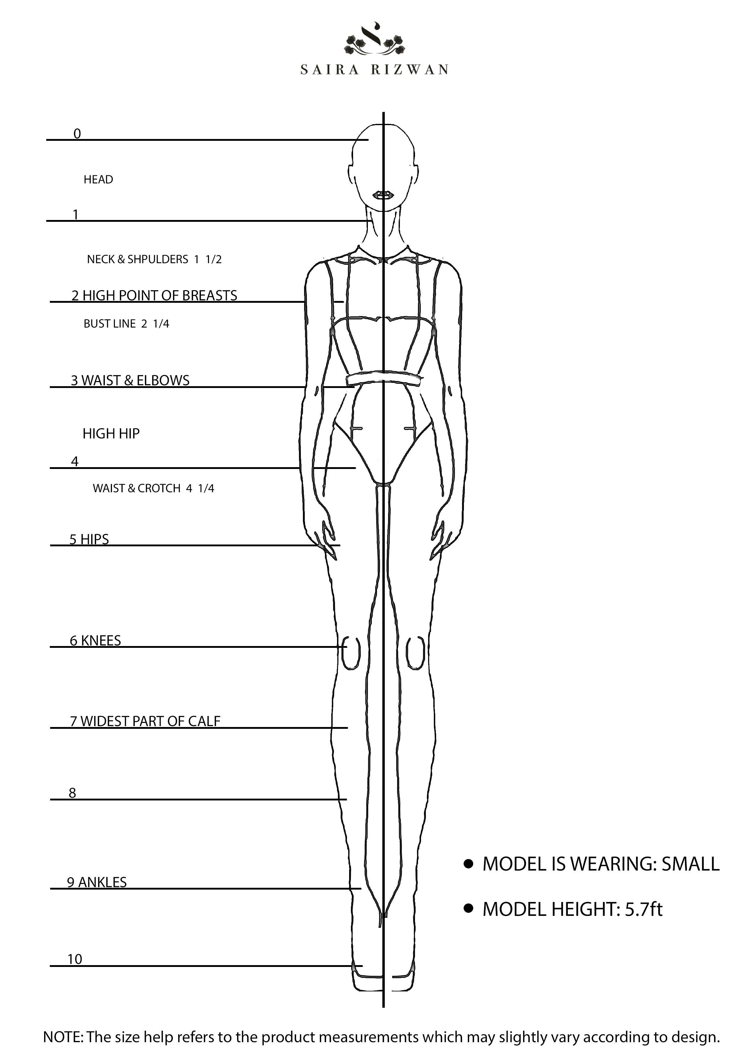 Beige Sheesha & Gota Rod Silk Net Lehenga Choli (3-Piece) - Image 8