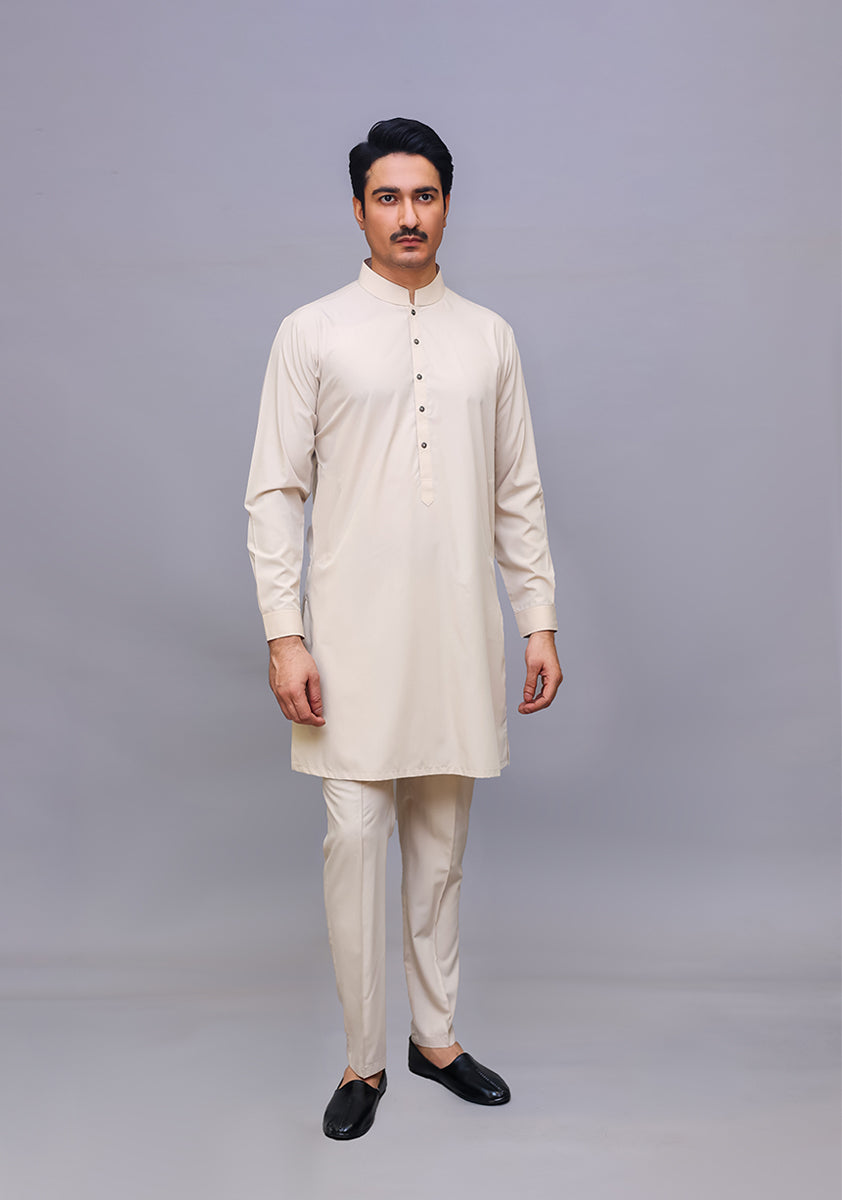 Birch Poly Viscose Slim Fit Shalwar Kameez (2-Piece) - Image 1