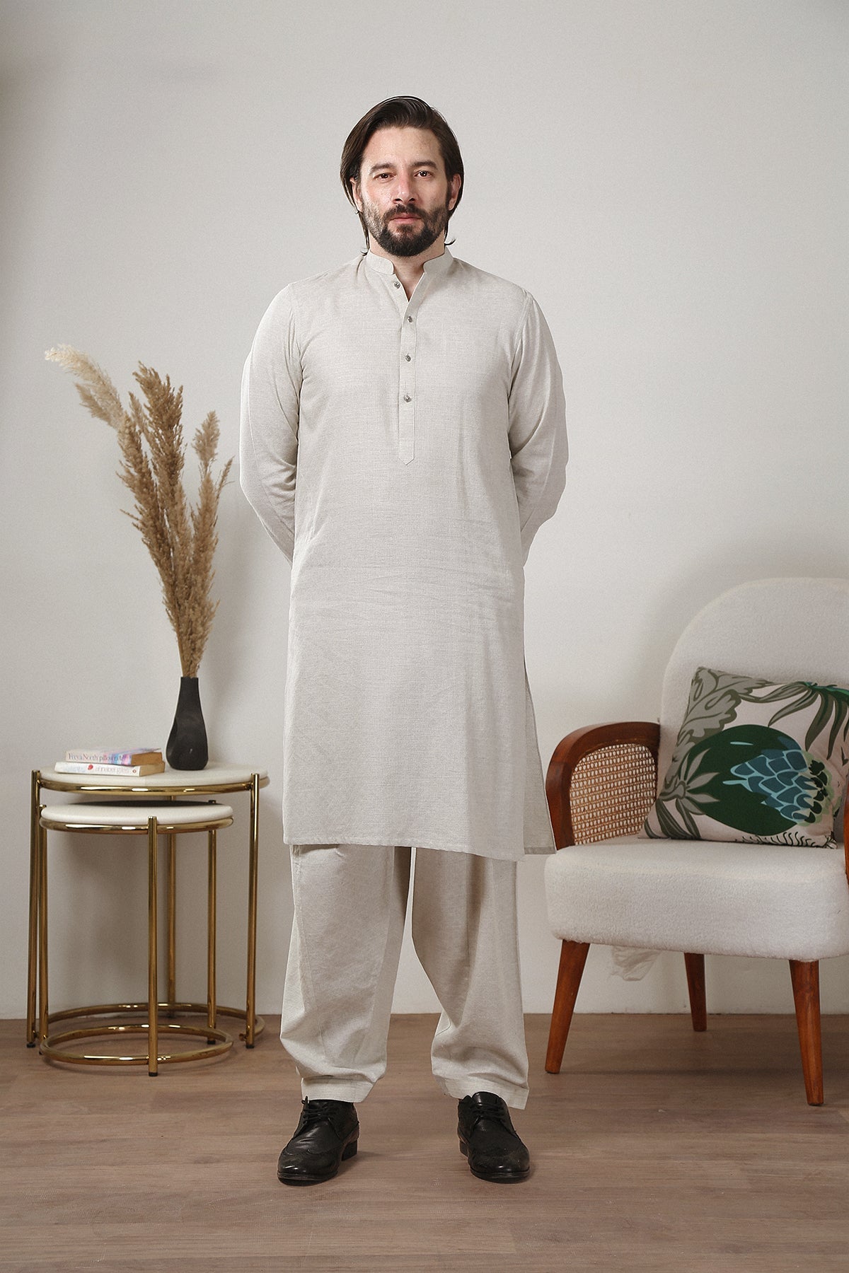 Skin Wash and Wear Kameez Shalwar (2-Piece) - Image 1