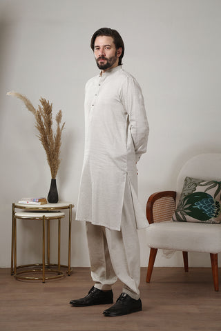 Skin Wash and Wear Kameez Shalwar (2-Piece) - Image 3