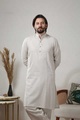 Skin Wash and Wear Kameez Shalwar (2-Piece) - Image 5