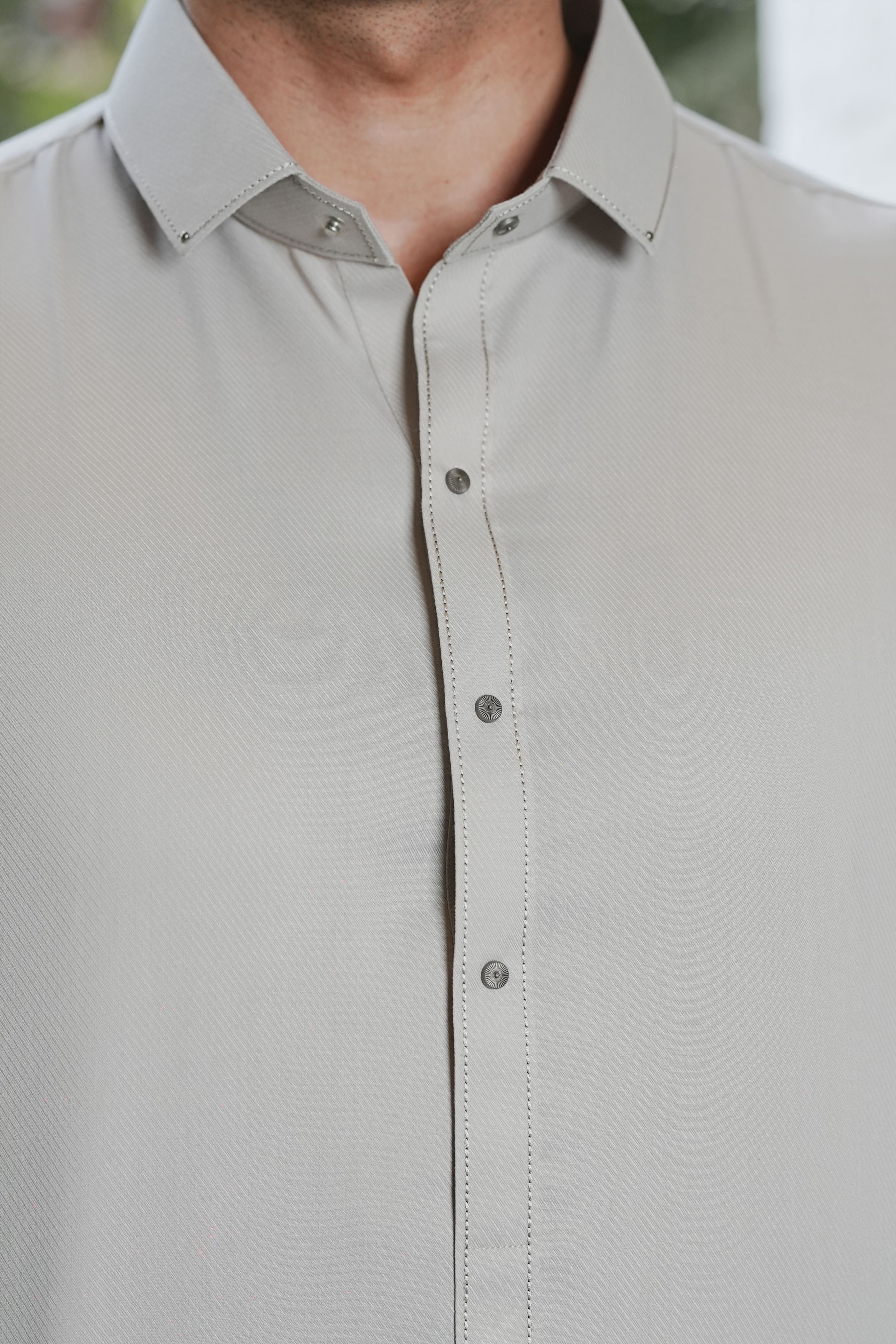 Stone Wash & Wear Shalwar Kameez (2-Piece) - Image 3