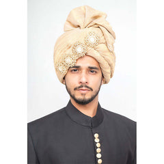 Jet Black 130-Suiting Achkan Sherwani (3-Piece) - Image 3
