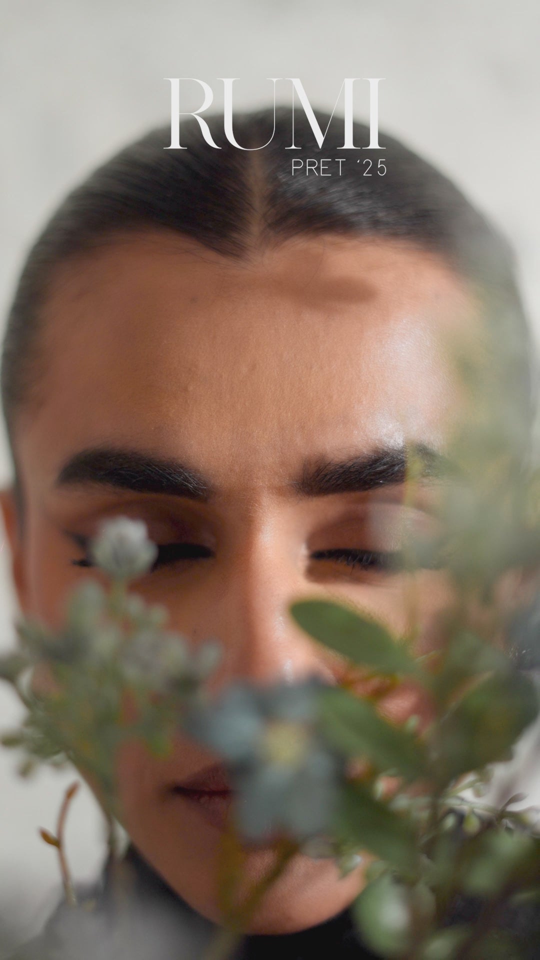 Pakistani Black Embroidered Chiffon Anarkali Dress (2-Piece) - Image 10