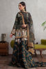 Black Zardozi Brocade Gharara (3-Piece) - Image 3