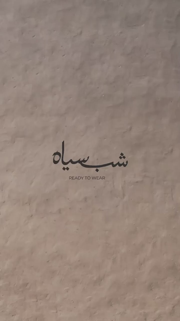 Black Multi-Toned Embroidered Silk Gown (1-Pc) - Image 10