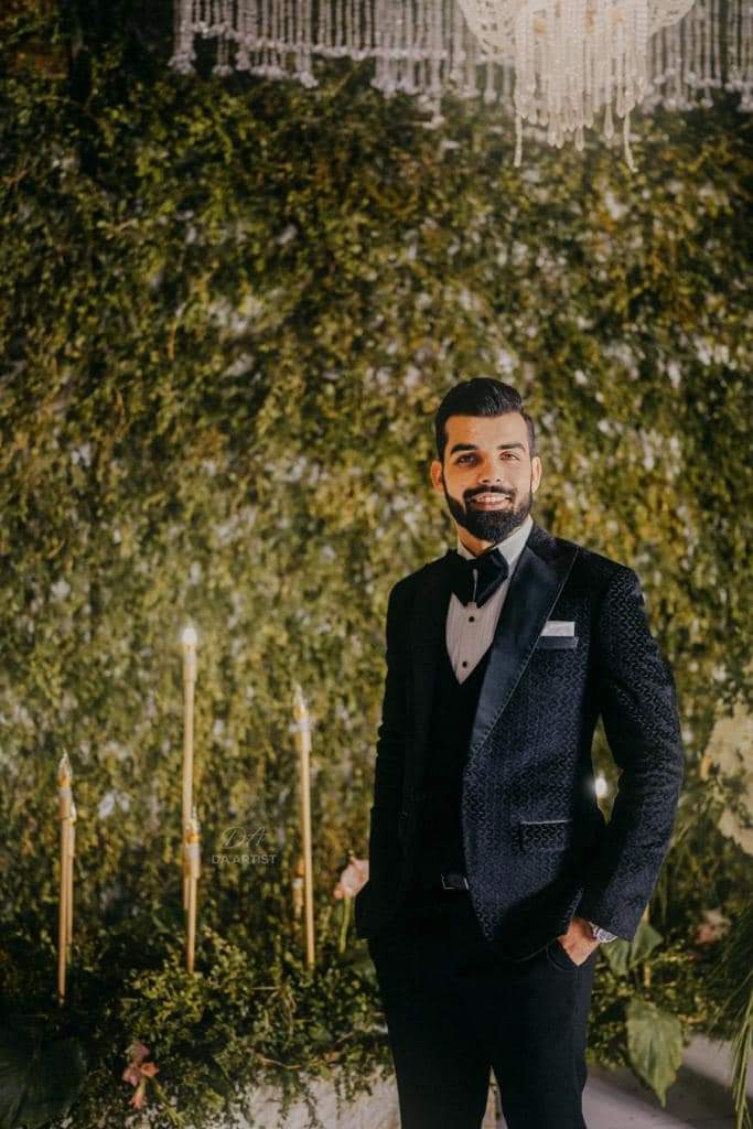 Black Self-Velvet Tuxedo with Satin Lapel (3-Piece) - Image 3