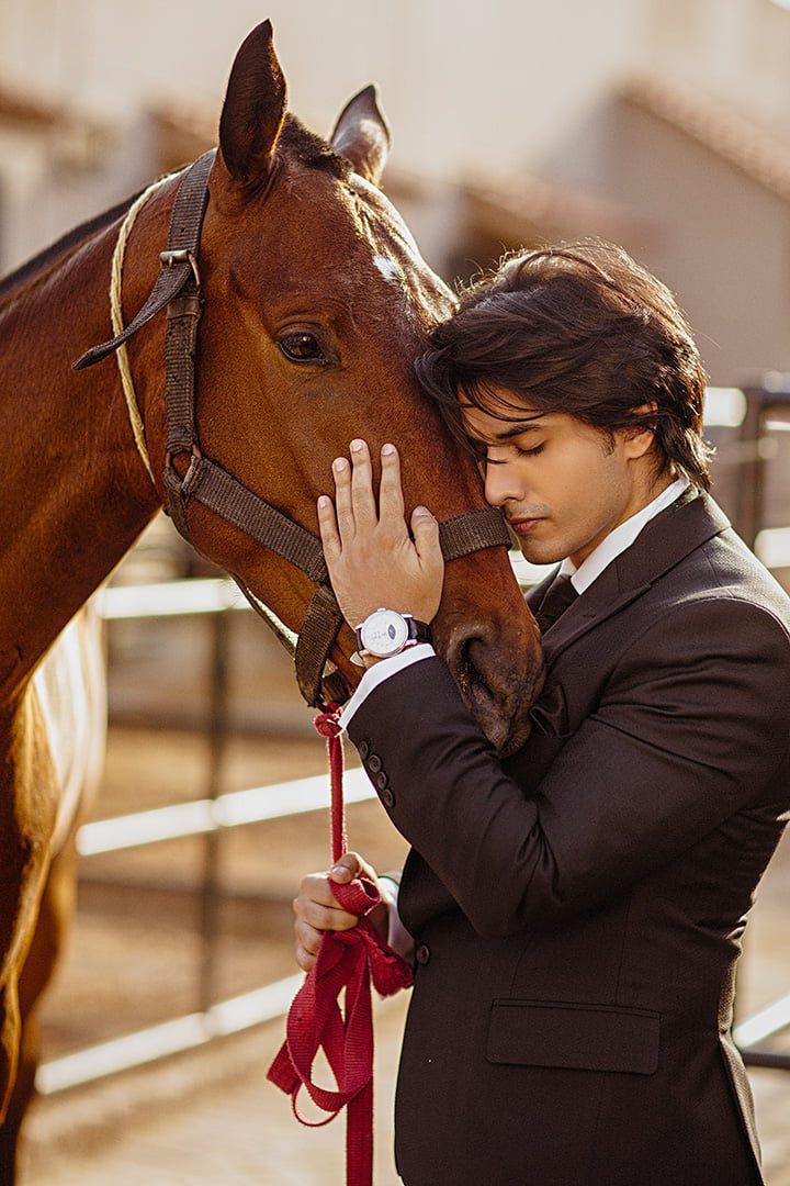 Black Hand-Stitched Wool-Blend Tuxedo Suit (2-Piece) - Image 6