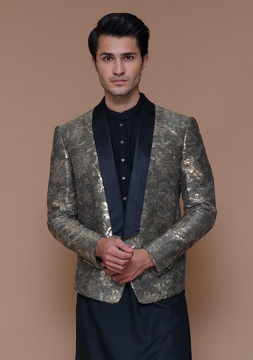 Tap Shoe Sequin Chiffon Prince Coat (3-Piece) - Image 2