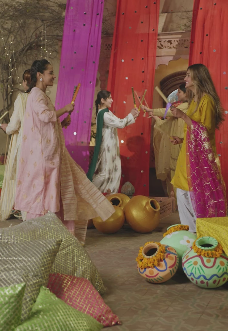 Pakistani Black Chiffon Embroidered 3-Piece Suit - Image 3