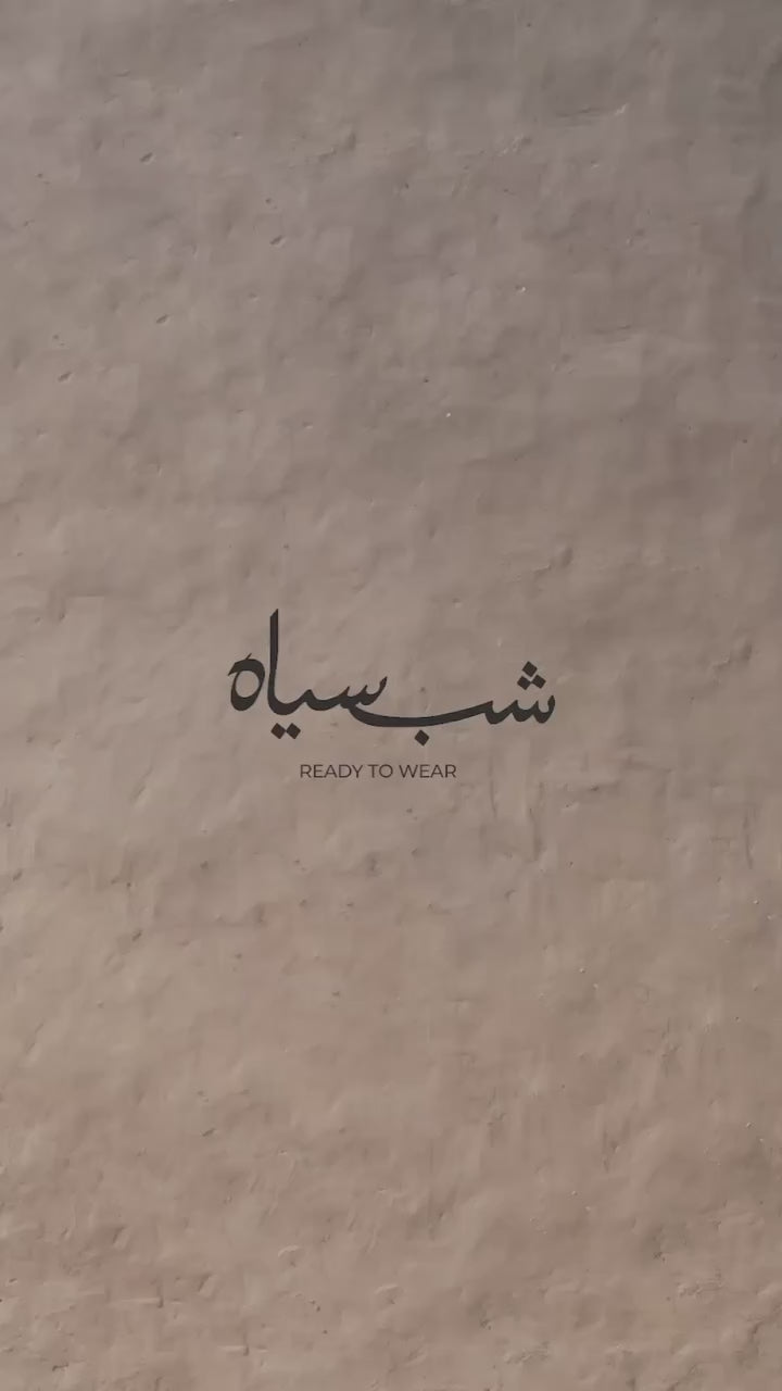 Black Hand-Embroidered Silk-Blend Sharara (3-Piece) - Image 6