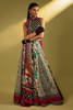 Pakistani Black Embellished Raw Silk Lehenga Choli (3-Piece) - Image 5
