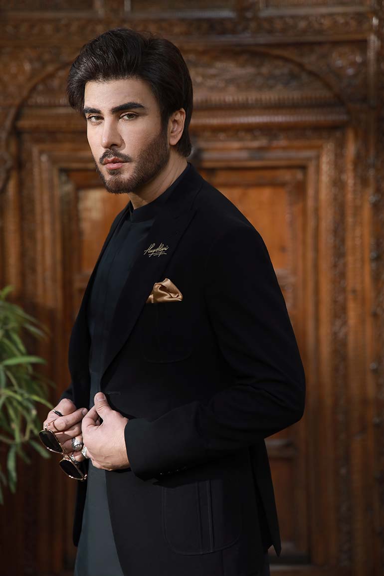 Black Egyptian Cotton Shalwar Kameez (2-Piece) - Image 7