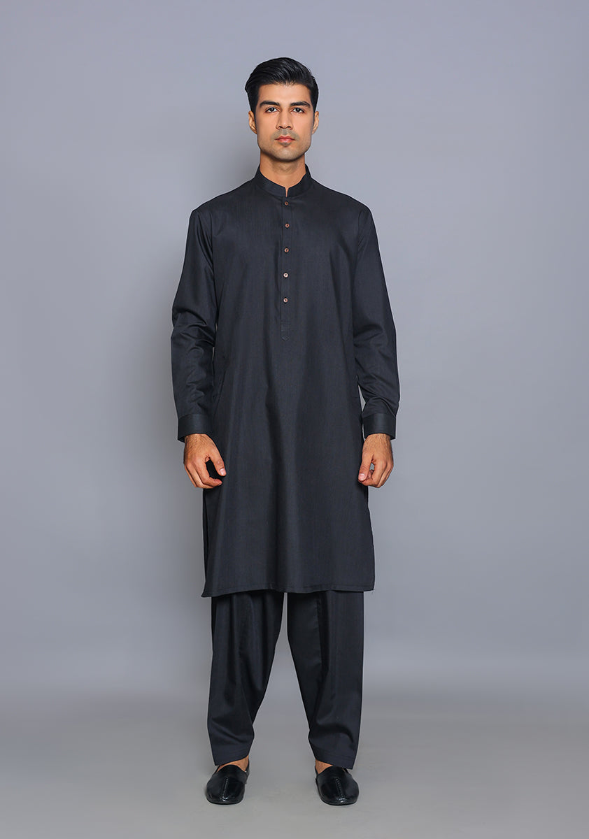 Tap Shoe Poly Viscose Classic Fit Shalwar Kameez (2-Piece) - Image 1