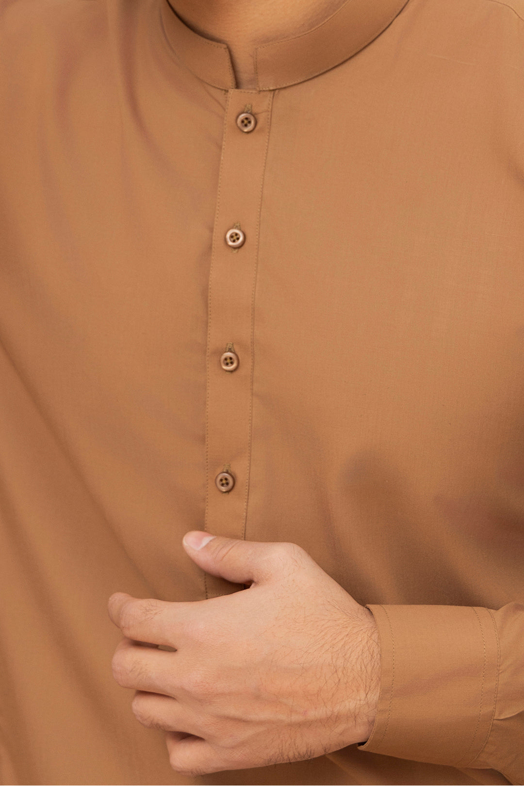 Black Wash & Wear Shalwar Kameez Fabric (2-Piece) - Image 146