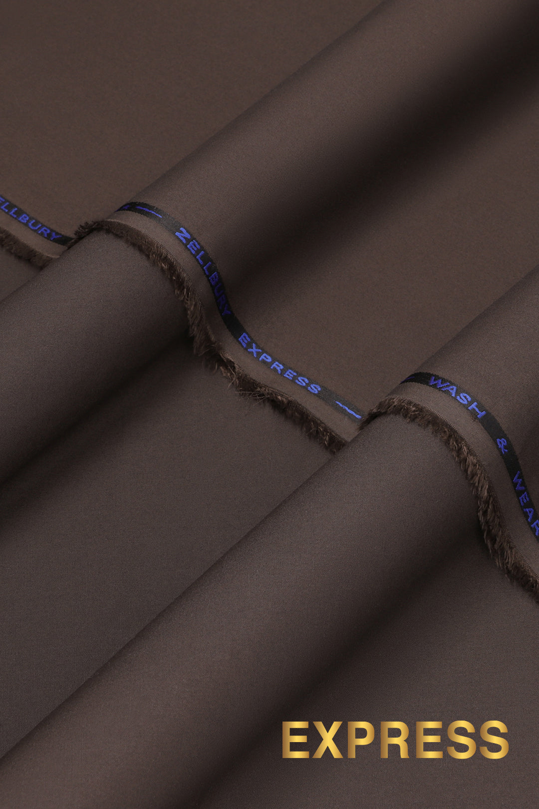 Black Wash & Wear Shalwar Kameez Fabric (2-Piece) - Image 7