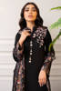 Pakistani Black Embroidered Khaddar Salwar Kameez (2-Piece) - Image 4