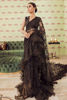 Black Threadwork Organza Net Saree (2-Piece) - Image 3