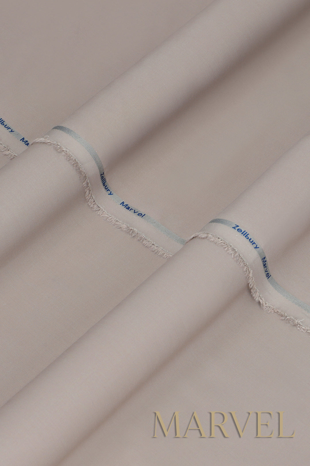 Black Plain Weave Unstitched Fabric (1-Pc) - Image 4