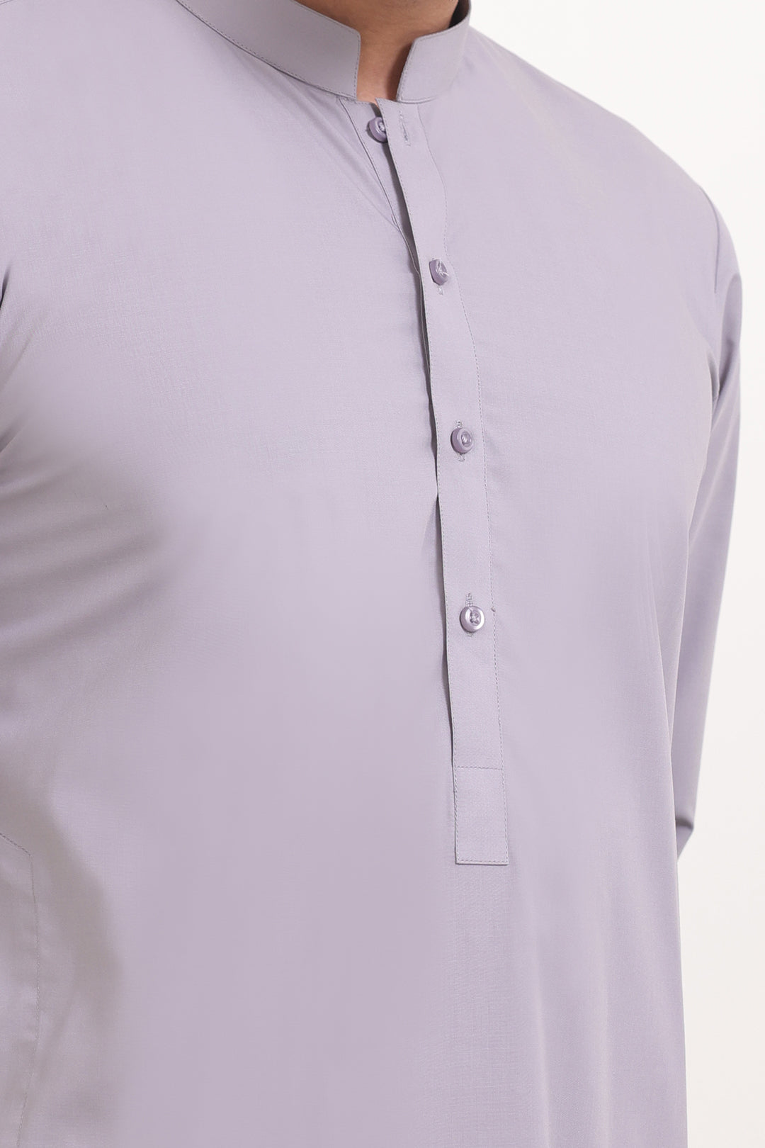 Black Plain Weave Unstitched Fabric (1-Pc) - Image 47