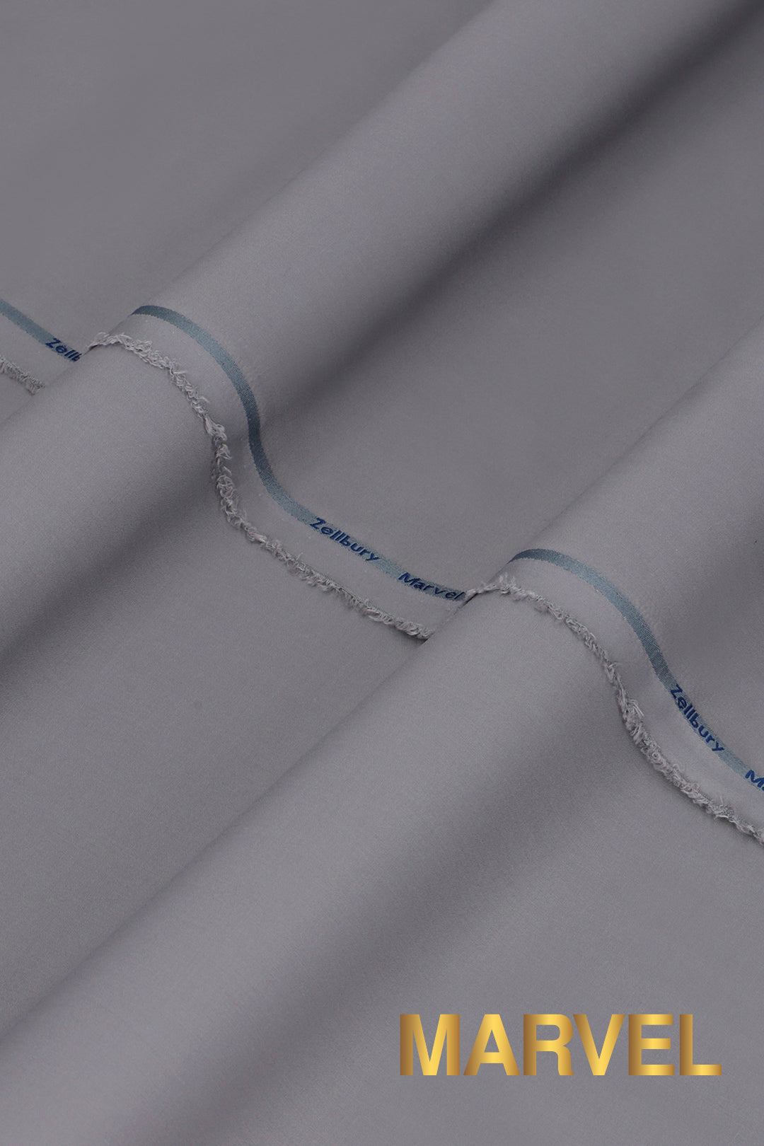 Black Plain Weave Unstitched Fabric (1-Pc) - Image 9