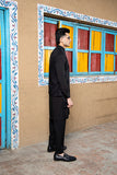 Black Boski Waistcoat Kurta Set (3-Piece) - Image 5