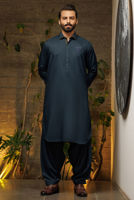 Black Embroidered Suiting Waistcoat (1-Pc) - Image 4