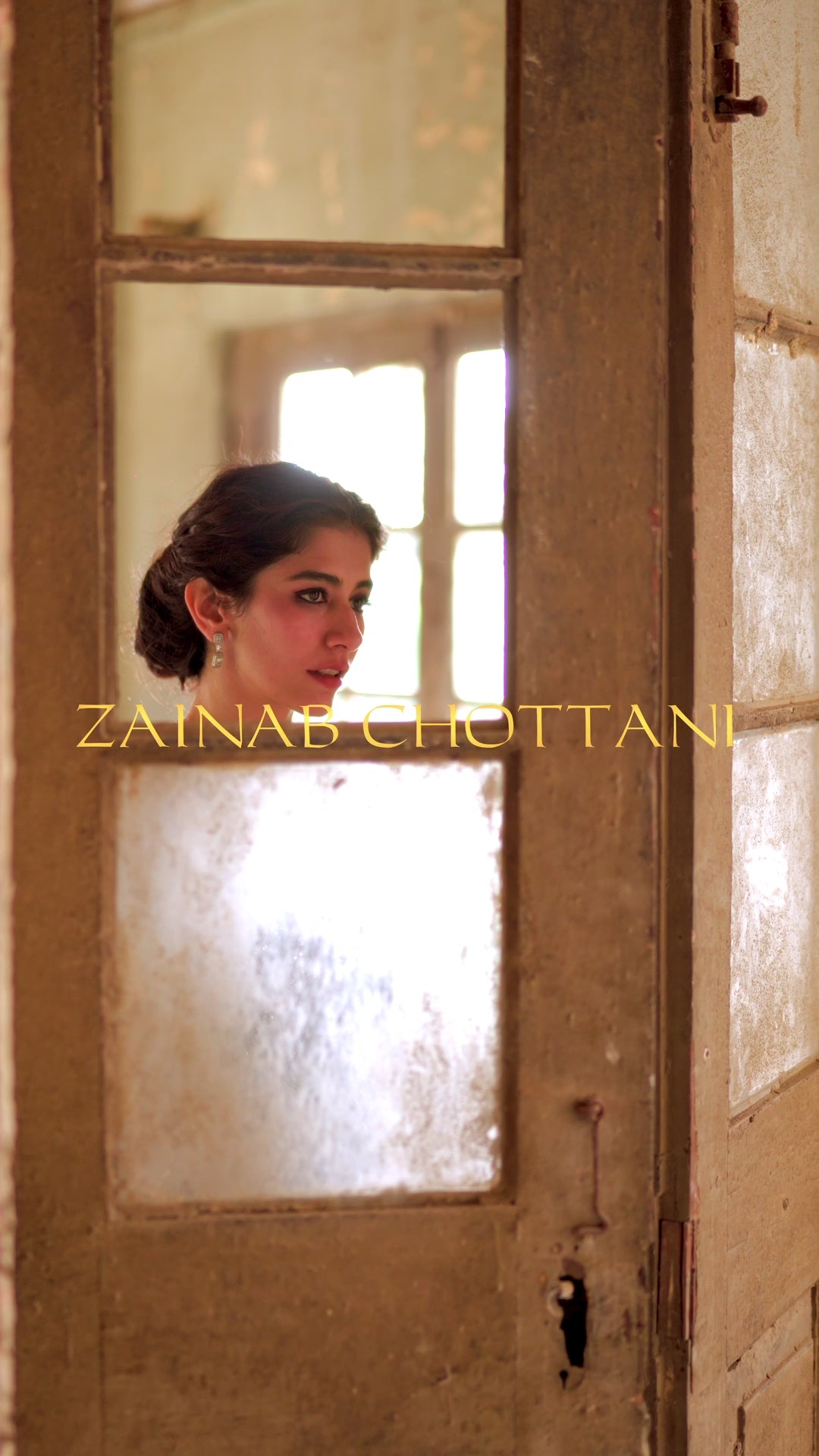 Pakistani Powder Blue Zardozi Brocade Anarkali Gown (2-Piece) - Image 16