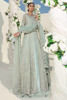 Pakistani Pale Blue Chandi Tilla Cotton Net Anarkali (2-Piece) - Image 2