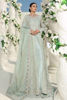 Pakistani Pale Blue Chandi Tilla Cotton Net Anarkali (2-Piece) - Image 3