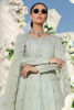 Pakistani Pale Blue Chandi Tilla Cotton Net Anarkali (2-Piece) - Image 4