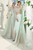 Pakistani Pale Blue Chandi Tilla Cotton Net Anarkali (2-Piece) - Image 7