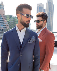 Ocean Blue Cashmere Wool 3-Piece Suit - Image 6