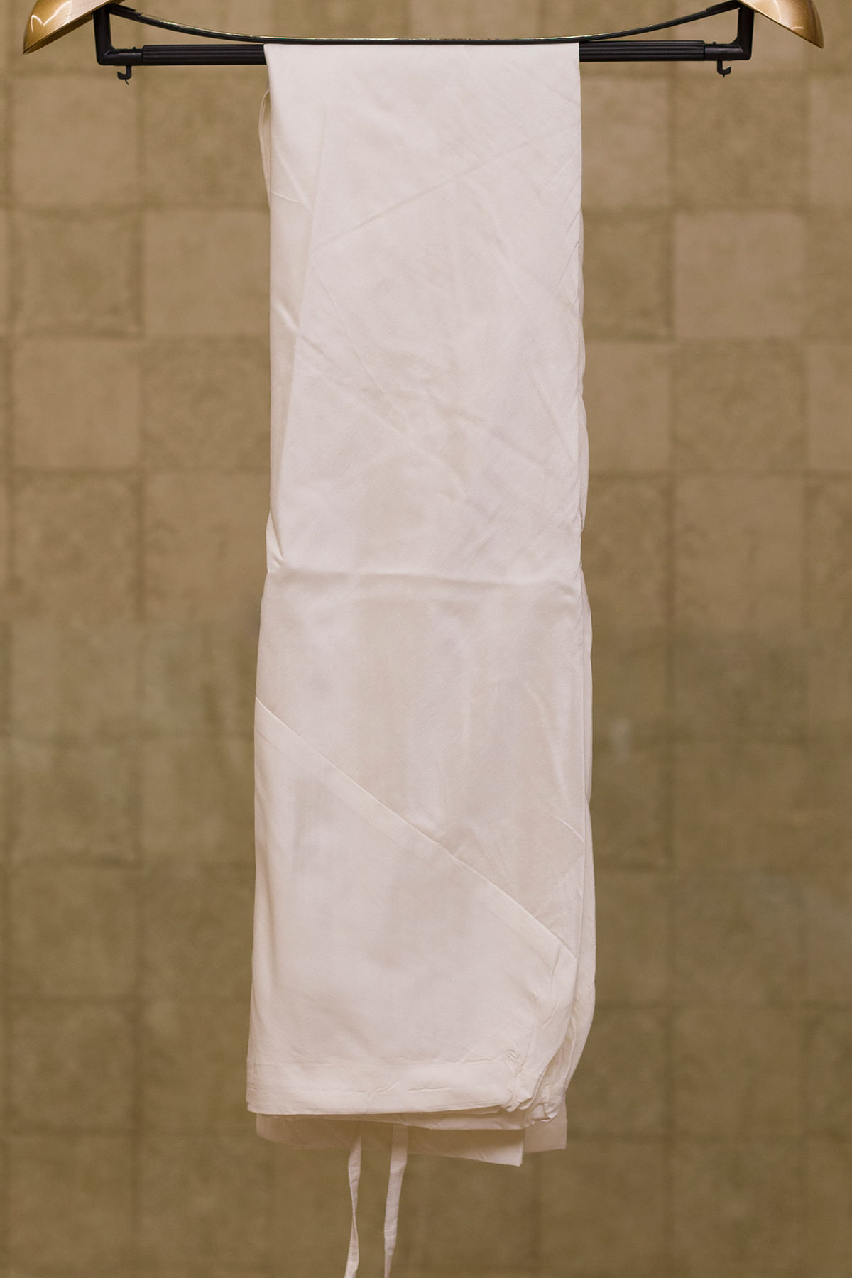 Ice Blue Cutdana Embroidered Italian Silk Sherwani (2-Piece) - Image 5