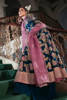 Electric Blue Floral Raw Silk Kalidar (3-Piece) - Image 10