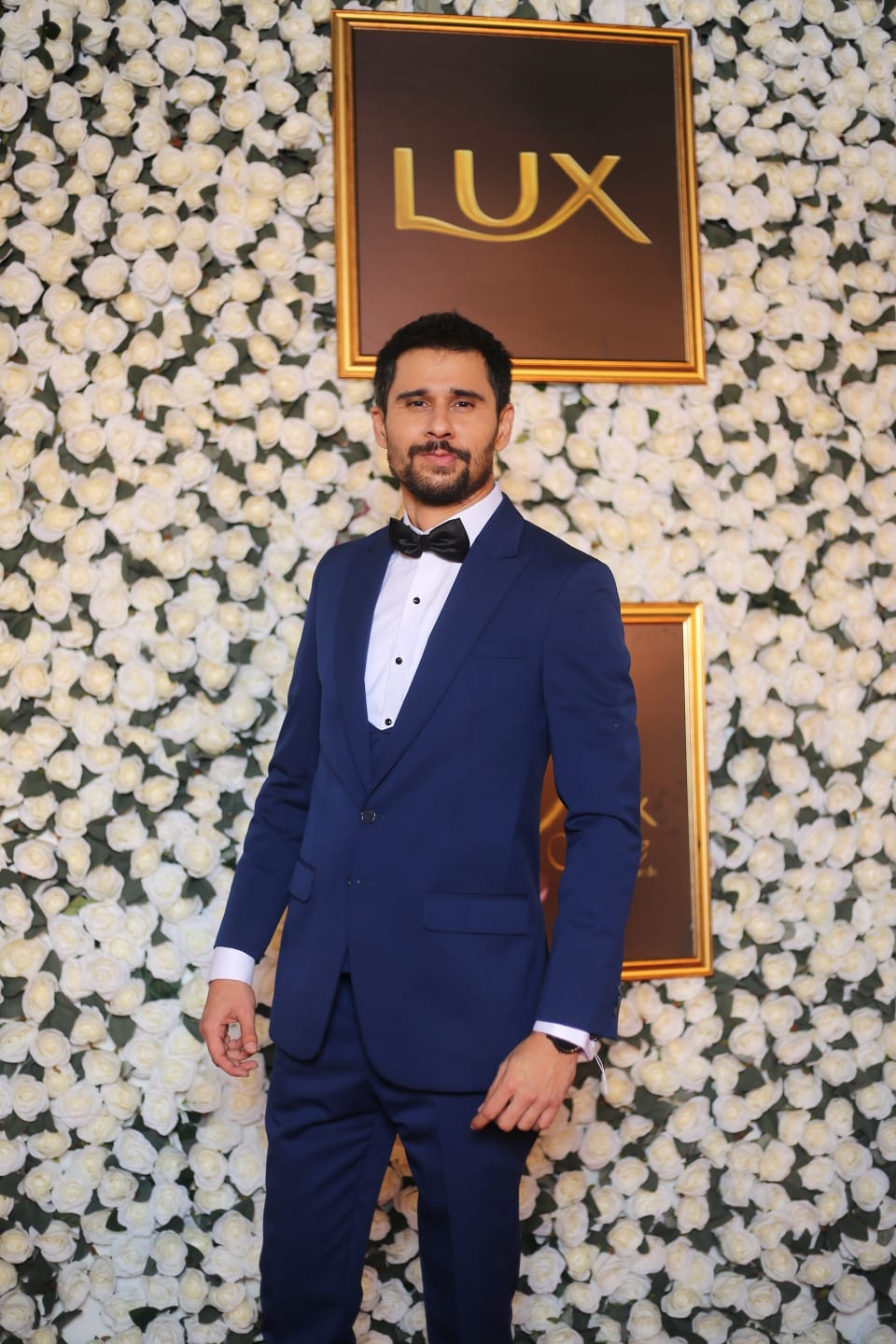 Blue Italian Fabric 3-Piece Tuxedo Suit - Image 2