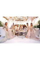 Pakistani Sea Blue Zardozi Lamé Salwar Kameez (3-Piece) - Image 18