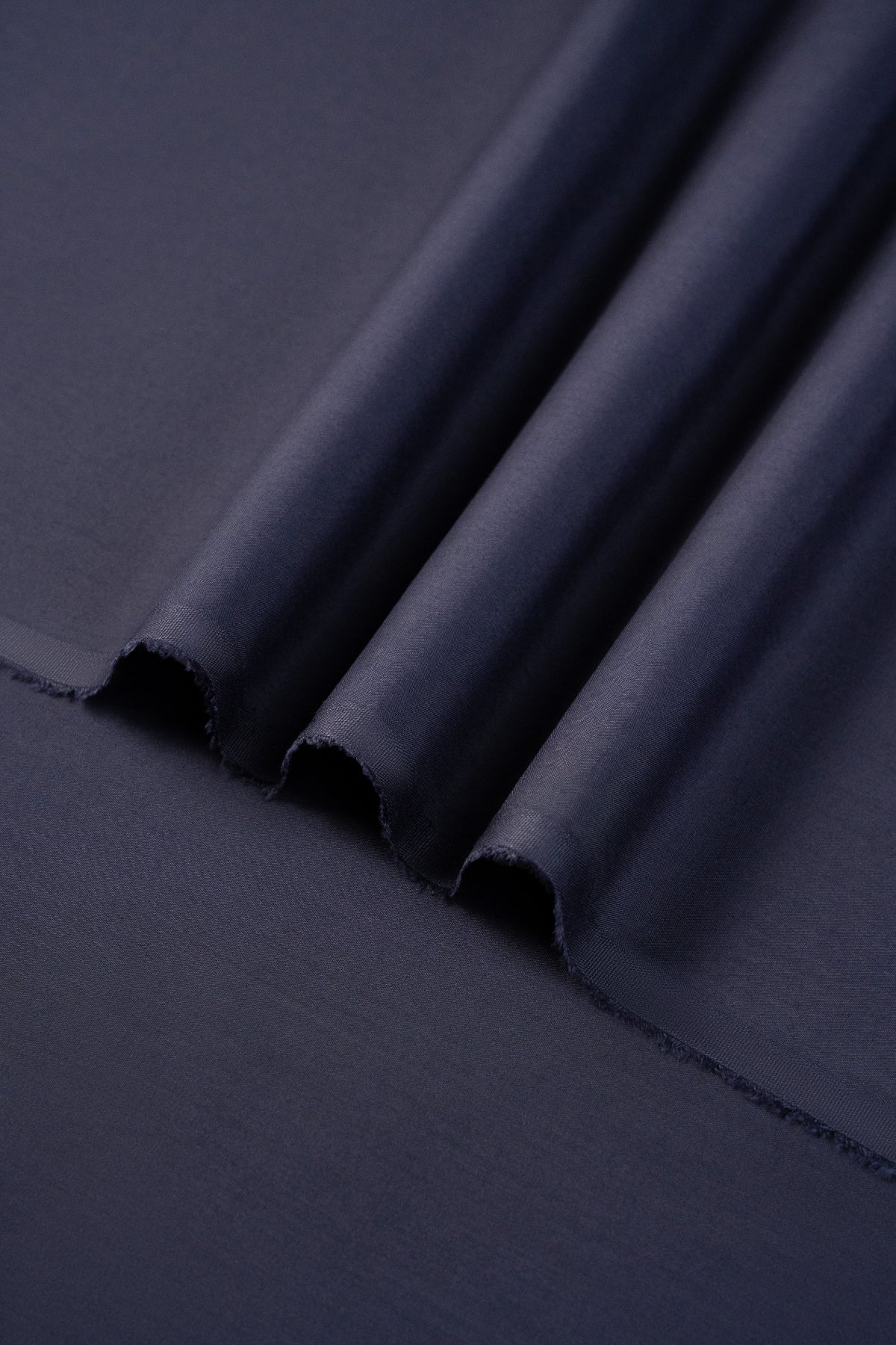 Dark Blue Blended Fabric Kurta Trouser Set (2-Piece) - Image 6