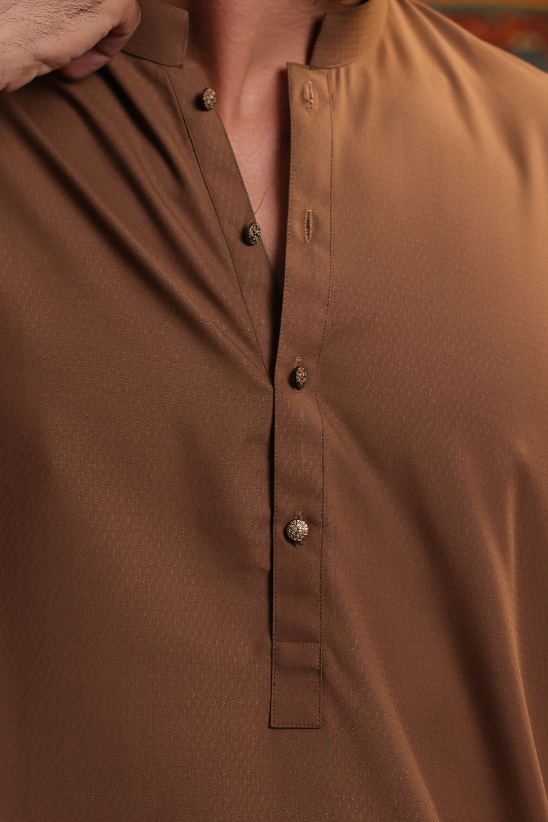 Blue Wash & Wear Kurta Pajama (2-Piece) - Image 16