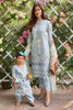 Soft Blue Chikan Embroidered Salwar Kameez (3-Piece) - Image 2