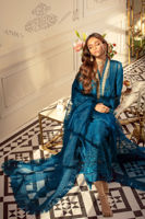 Aegean Zardozi Raw Silk Salwar Kameez (3-Piece) - Image 3
