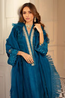 Aegean Zardozi Raw Silk Salwar Kameez (3-Piece) - Image 6