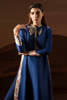 Pakistani Royal Blue Swarovski Silk-Blend Salwar Kameez (3-Piece) - Image 8