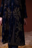 Zinc Blue Screen-Printed Velvet Salwar Kameez (2-Piece) - Image 8