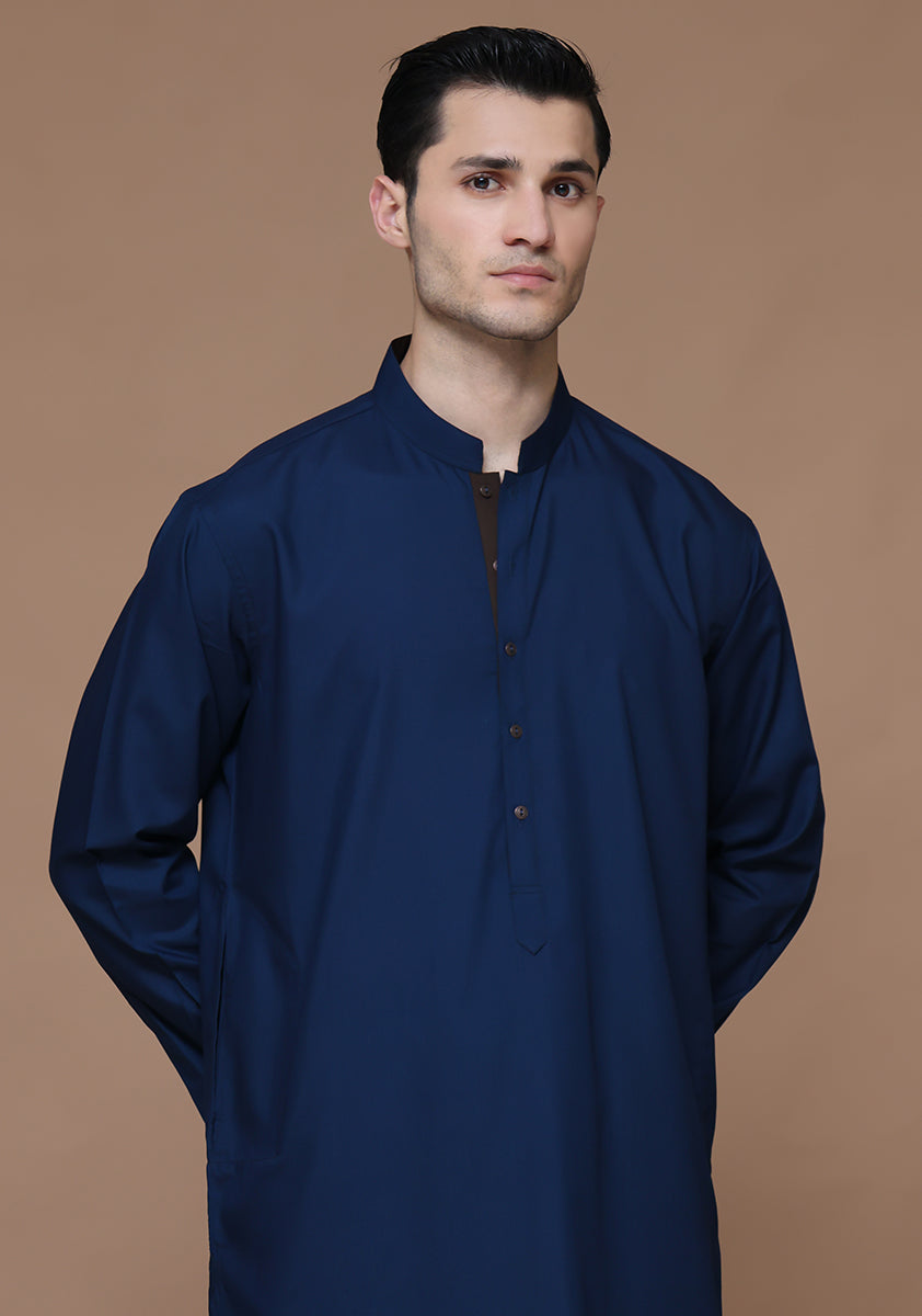 Moonlit Ocean Poly Viscose Shalwar Kameez (2-Piece) - Image 3
