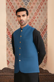 Zinc Blue TR Suiting Waistcoat (2-Piece) - Image 3