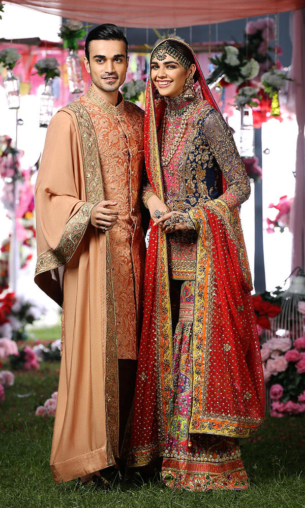 Burnt Sienna Embroidered Silk-Blend Sherwani (3-Piece) - Image 6