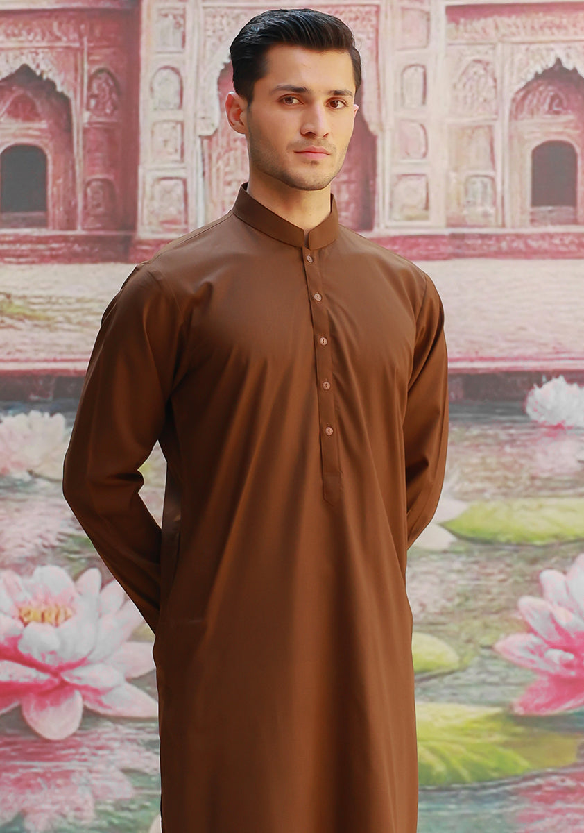 Desert Palm Poly Viscose Kurta Pajama (2-Piece) - Image 4