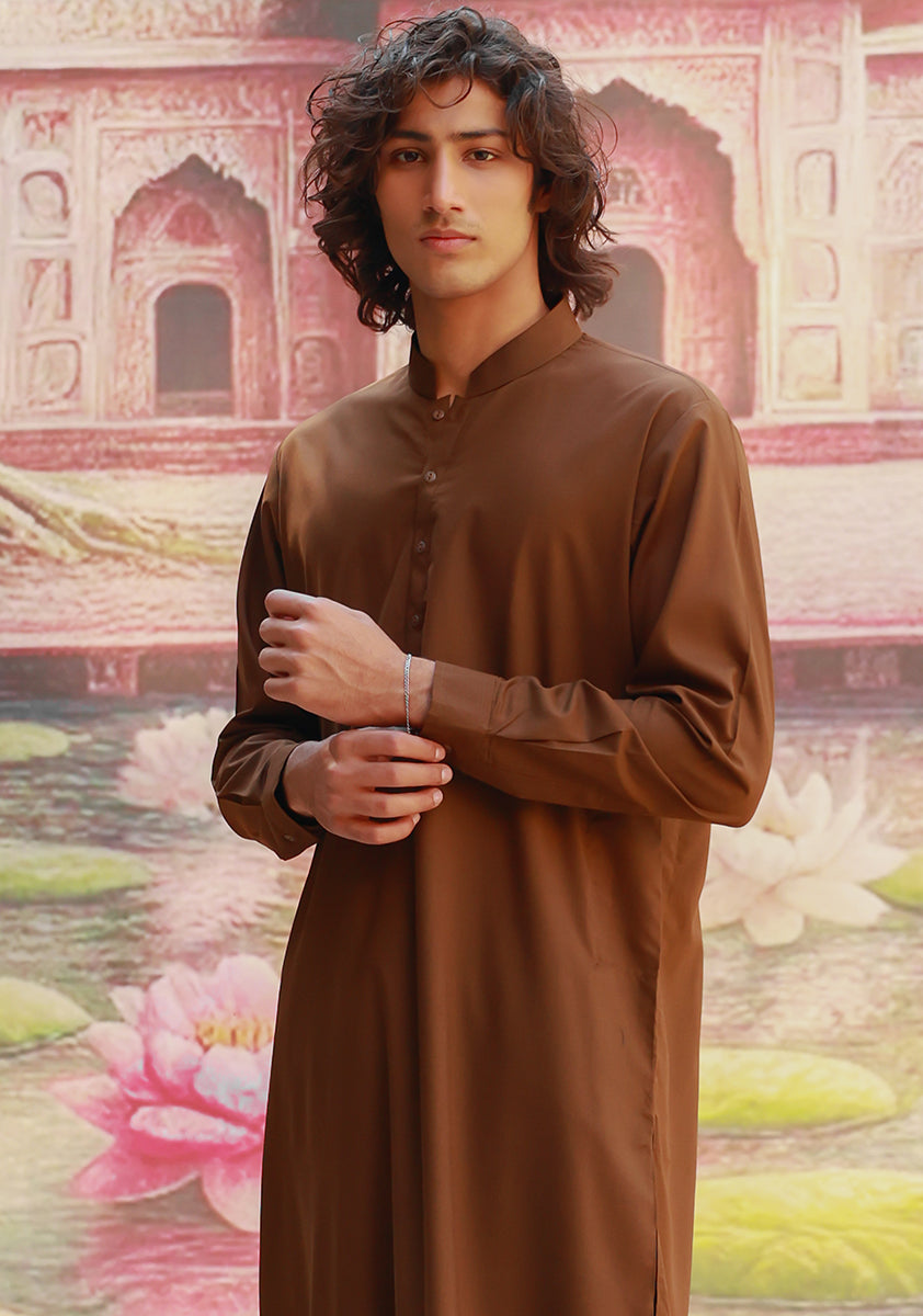 Desert Palm Poly Viscose Classic Fit Shalwar Kameez (2-Piece) - Image 3