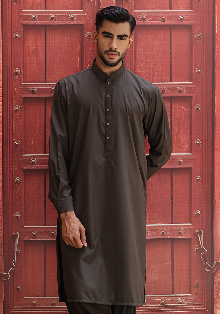 Rosin Poly Viscose Slim Fit Shalwar Kameez (2-Piece) - Image 2
